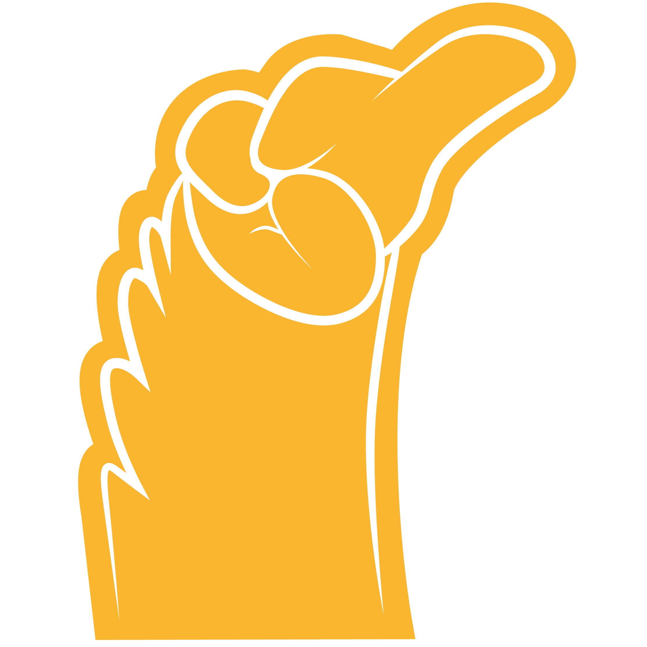 #1 Mascot Hand 2