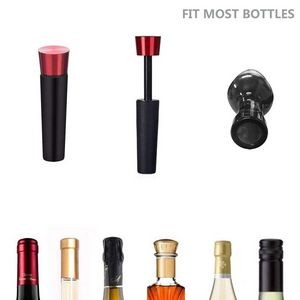 Premium Aluminum Top Vacuum Wine Bottle Stopper 19