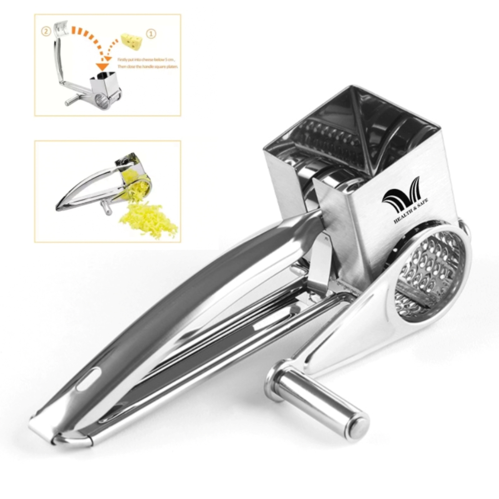 Kitchen Multifunctional Hand Chopper Grater 2
