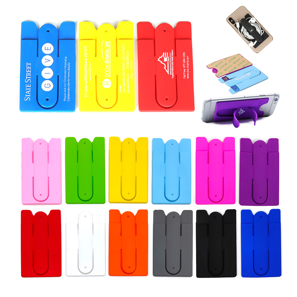 Silicone Card Holder Phone Stand 1
