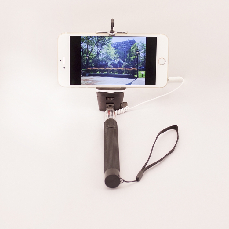 Wired Selfie Stick with Cable 4