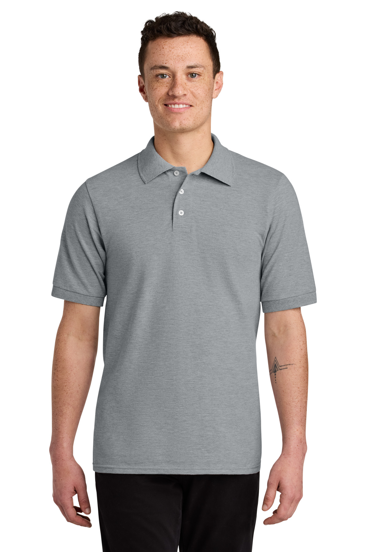 Jerzees Unisex Premium Ring Spun Cotton Pique Sport Shirt 443M 47