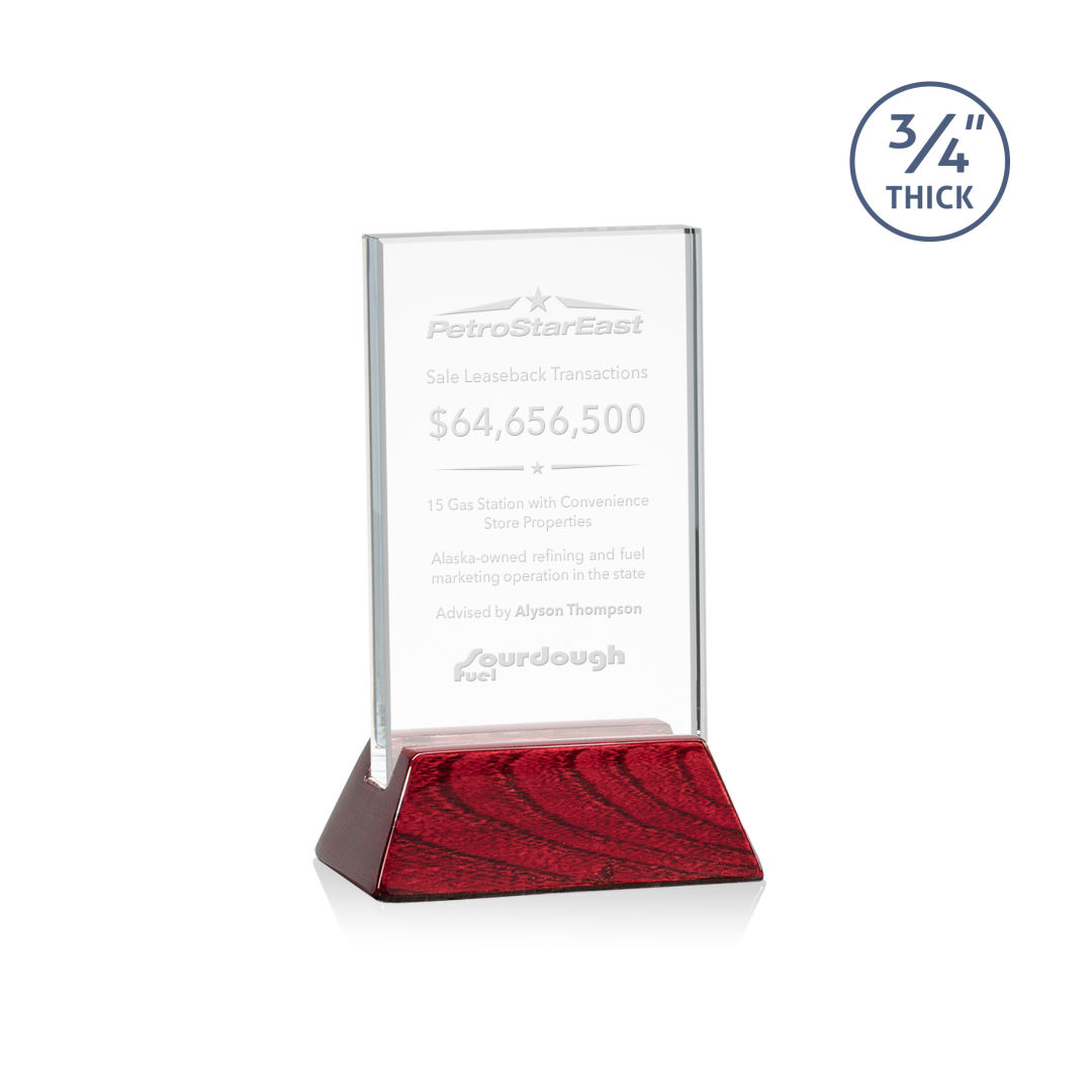 Walkerton Award - Starfire/Rosewood (Vert) 7