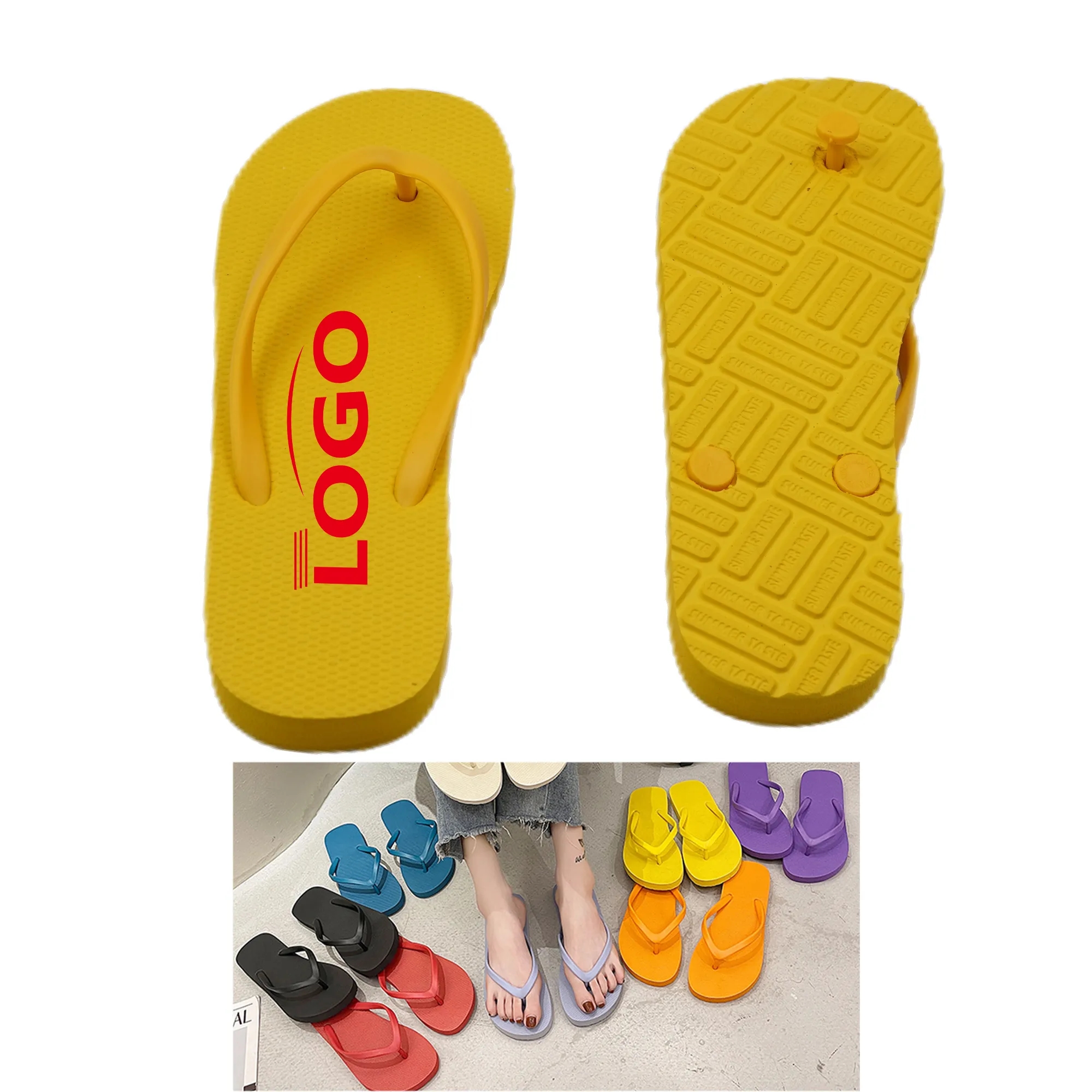Foam Flip Flops with Arch Support Thong Sandals 3