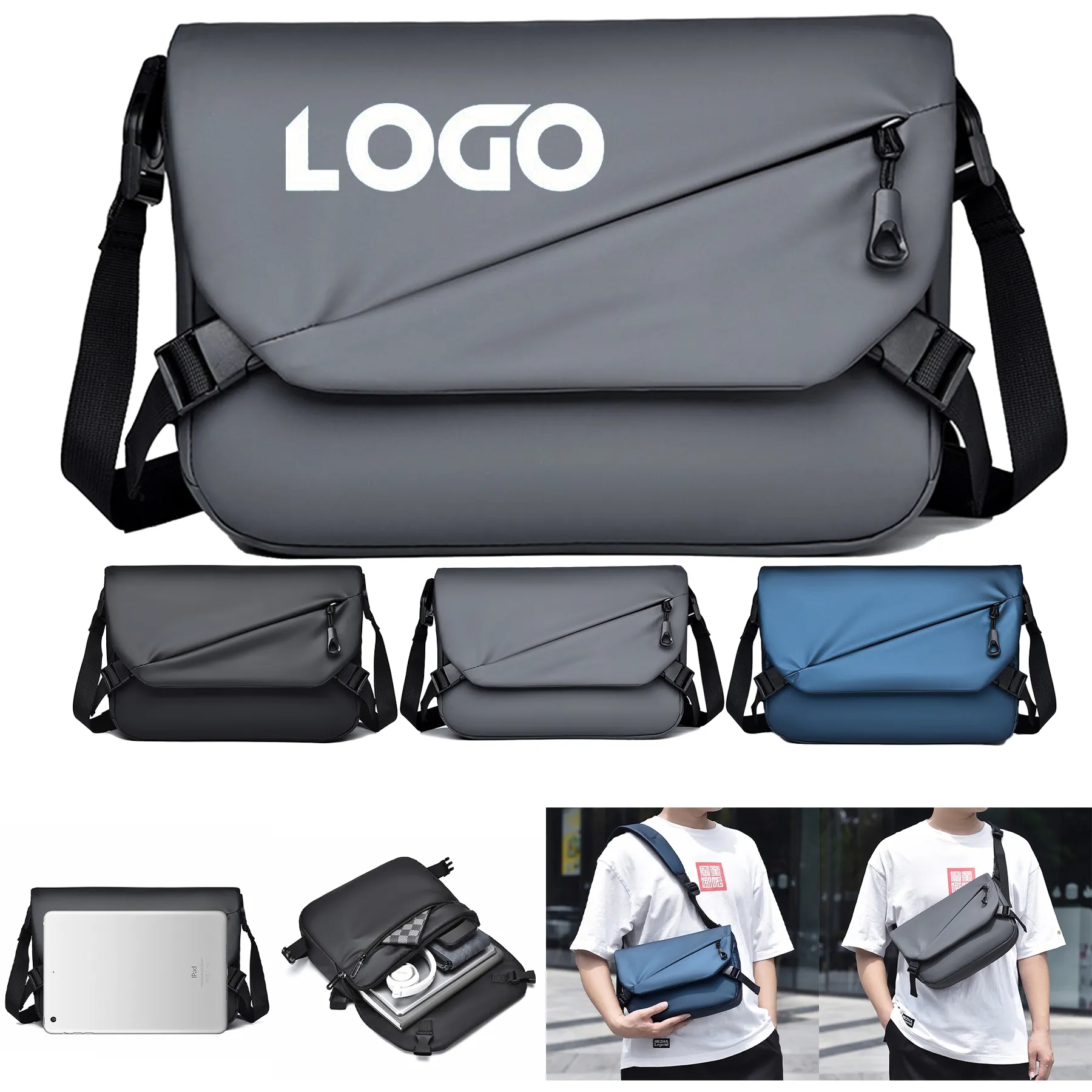 Casual Unisex Sling Shoulder Bag 1