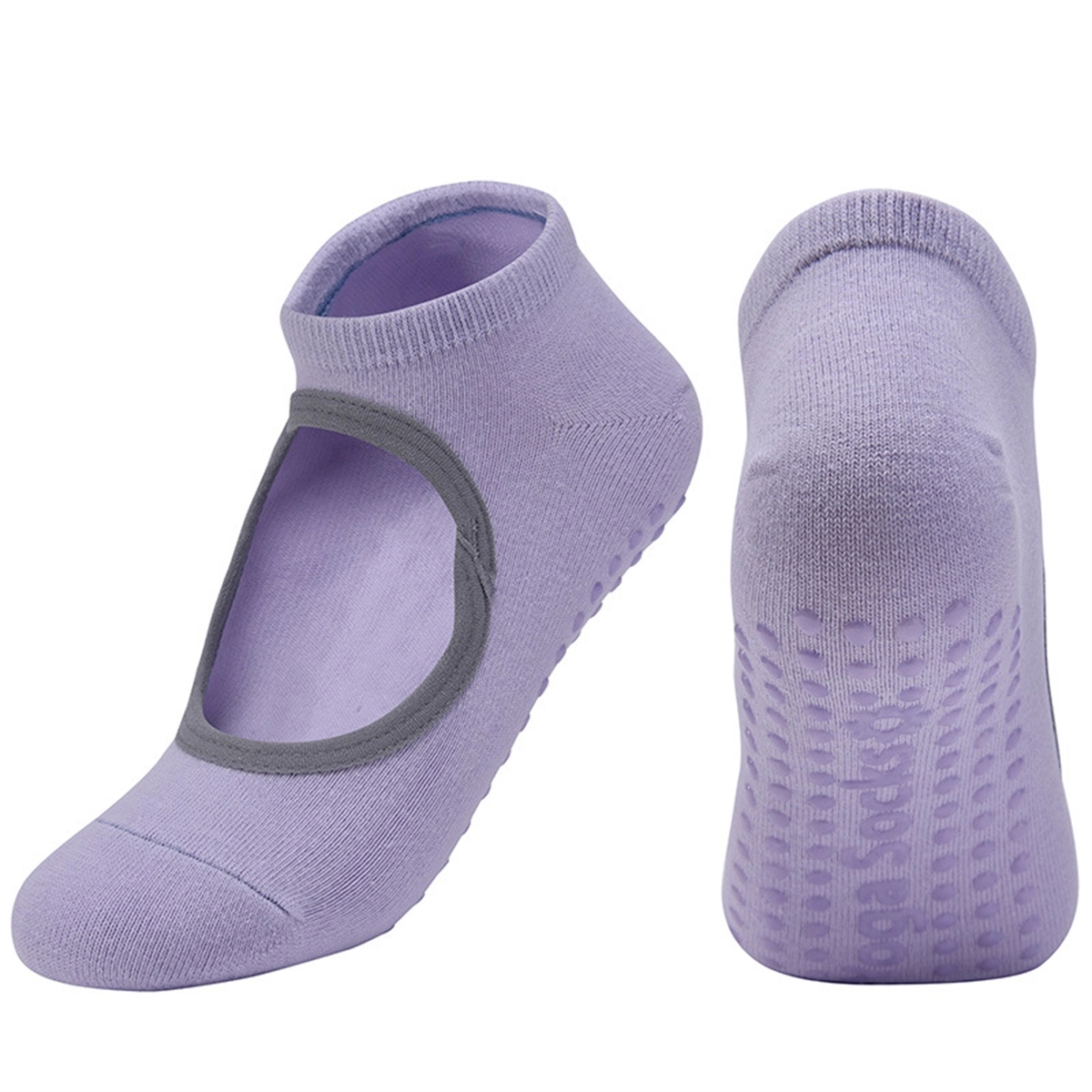 Non Slip Yoga Socks For Pilates Ballet Dance 3