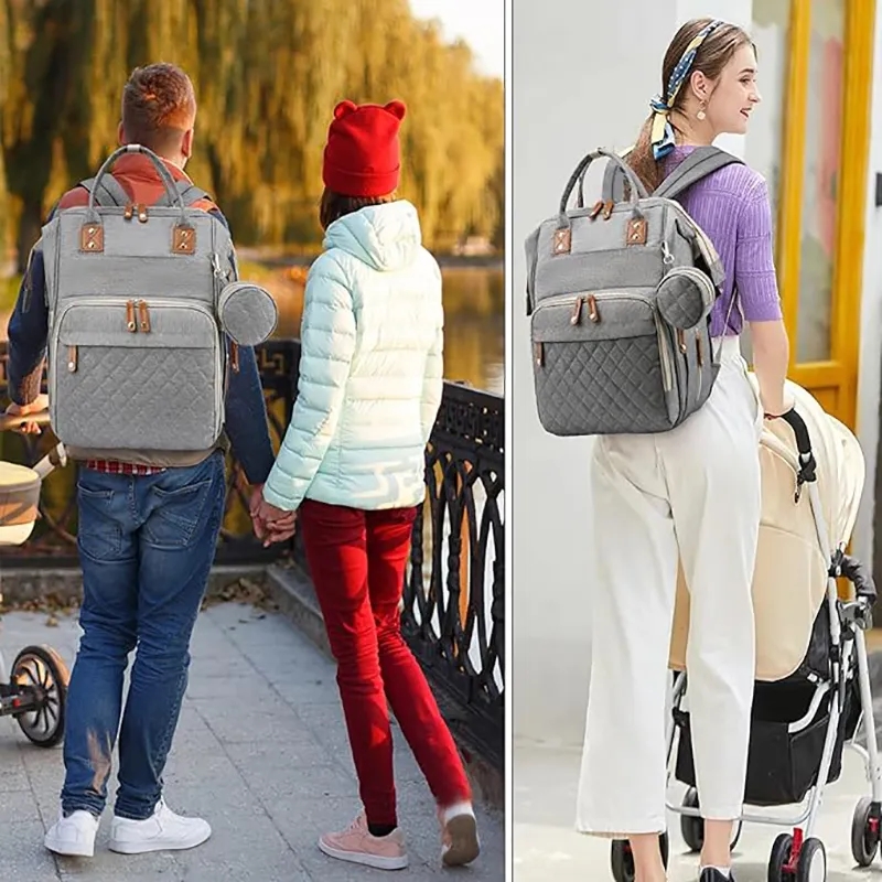 Backpack Diaper Bag with Changing Station 2