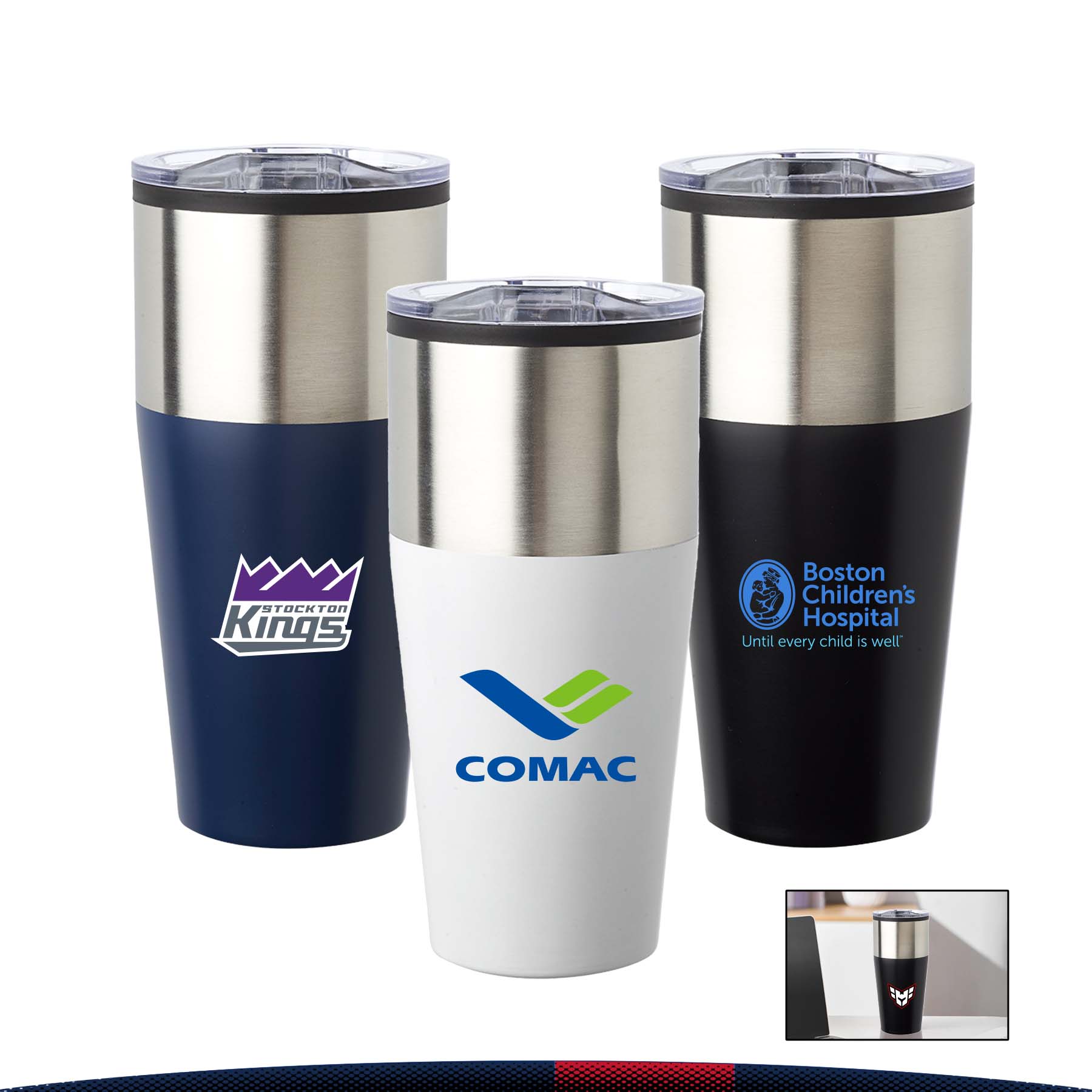 16 oz. Zofie Two Tone Tumblers 5
