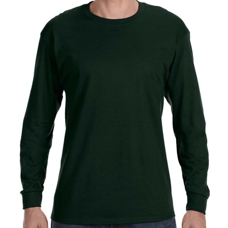 Hanes Adult Authentic-T Long-Sleeve T-Shirt 6