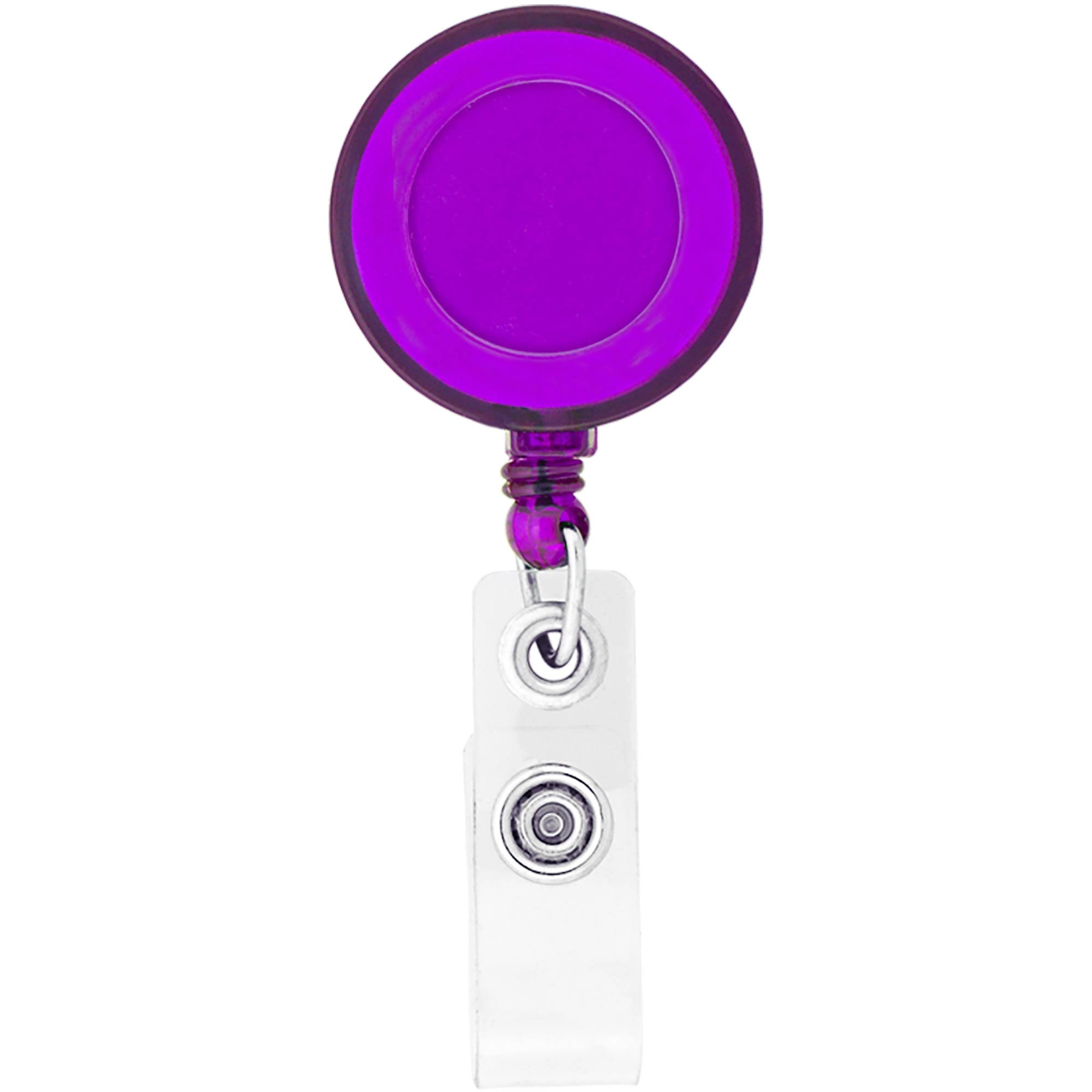 Round-Shaped Retractable Badge Holder 13
