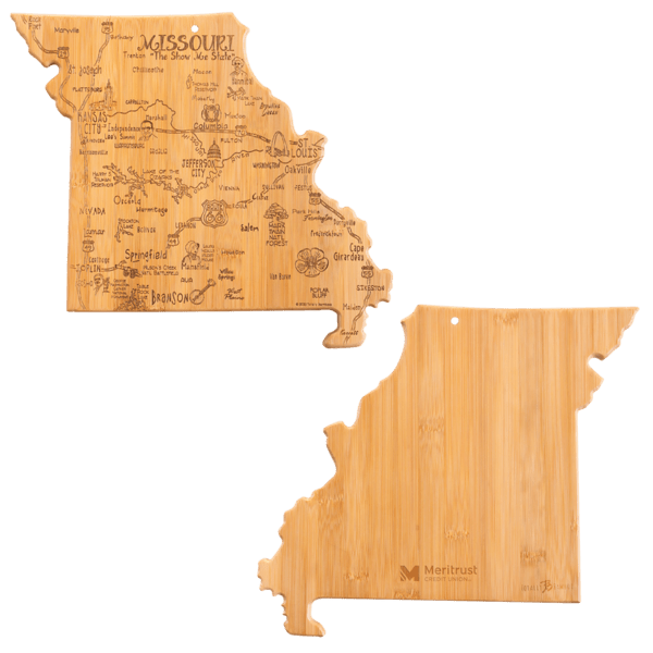 U.S. Destination Bamboo Cutting and Serving Boards 1054