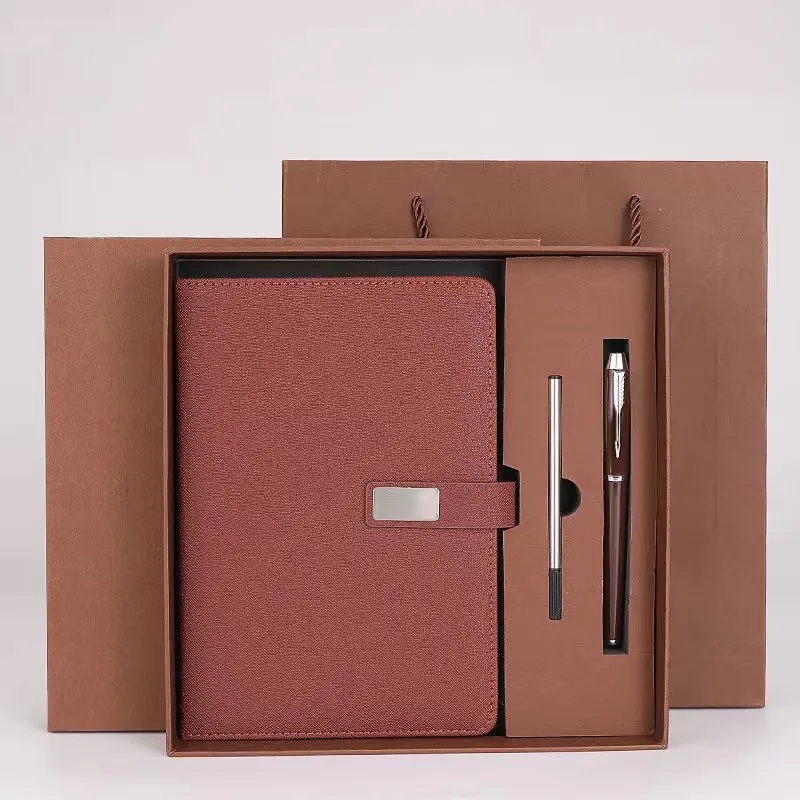 Custom A5 Business Notebook Gift Box Set 9