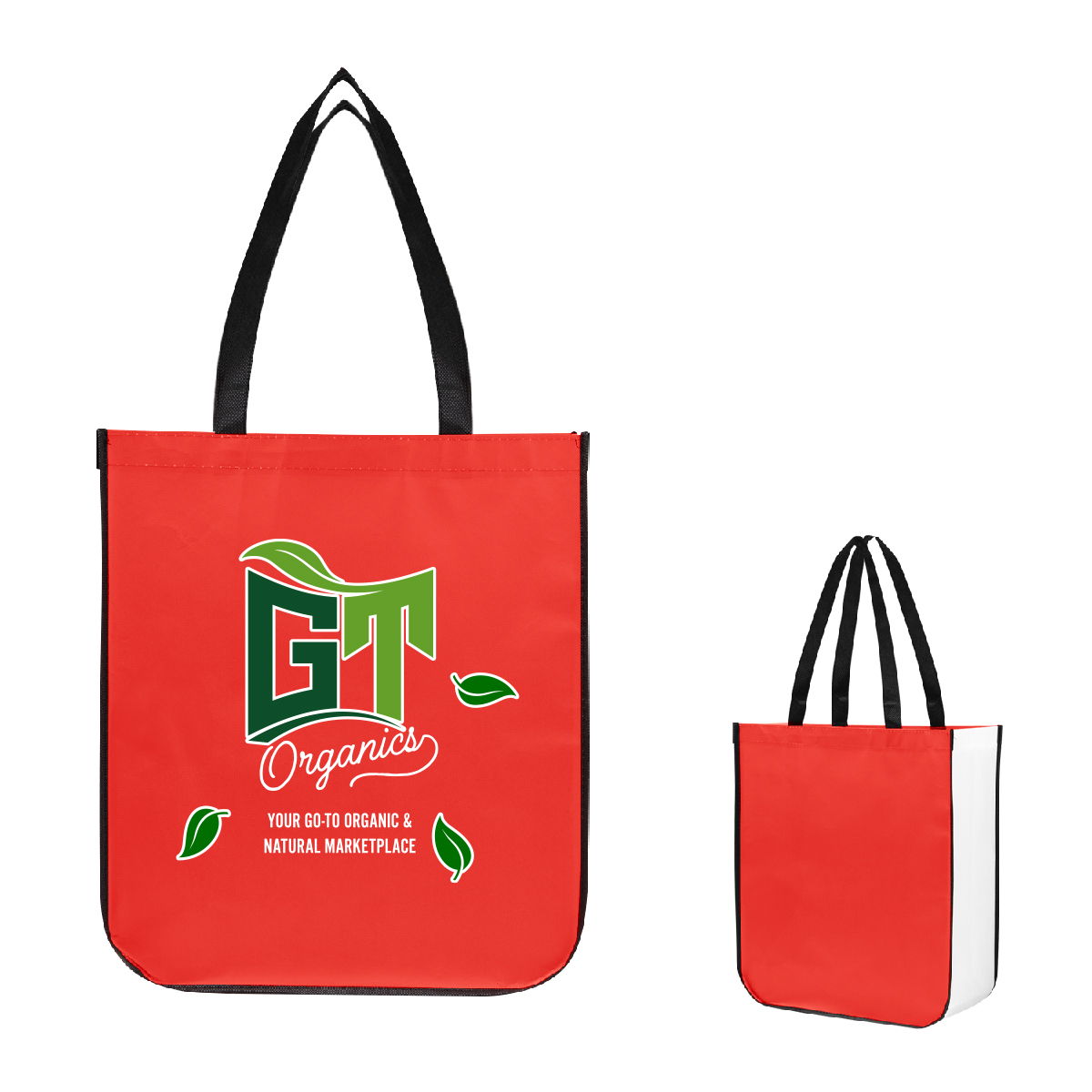 Jumbo Lola Laminated rPET Non-Woven Tote Bag 17