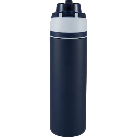 Elvin 28oz Recycled Stainless Flip Straw Bottle, custom water bottle with logo imprint 227