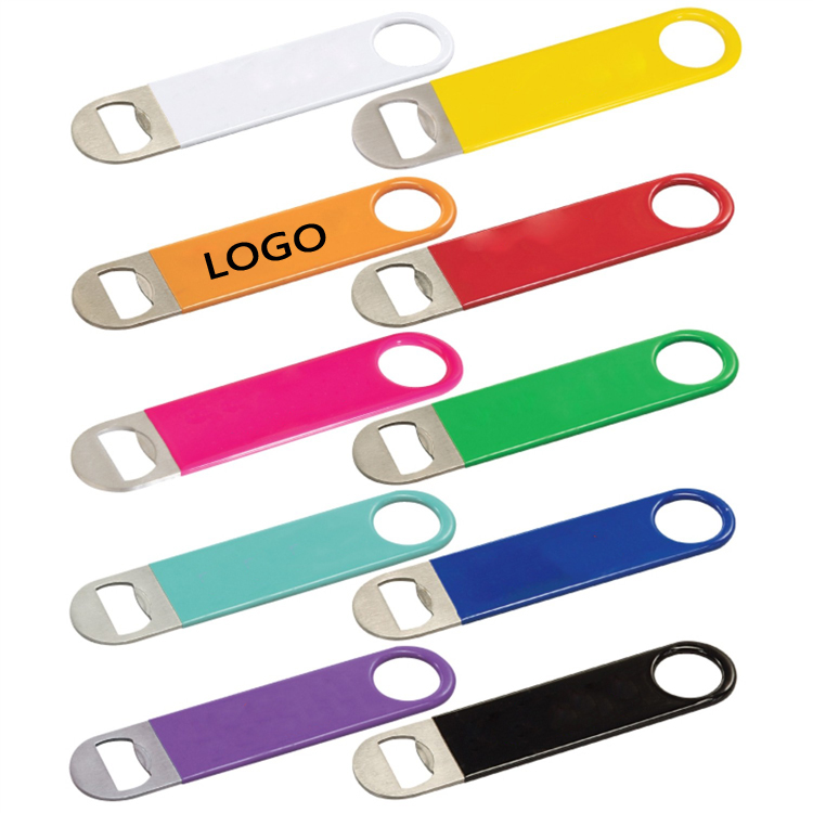 Vinyl Wrapped Paddle Style Bottle Opener 3