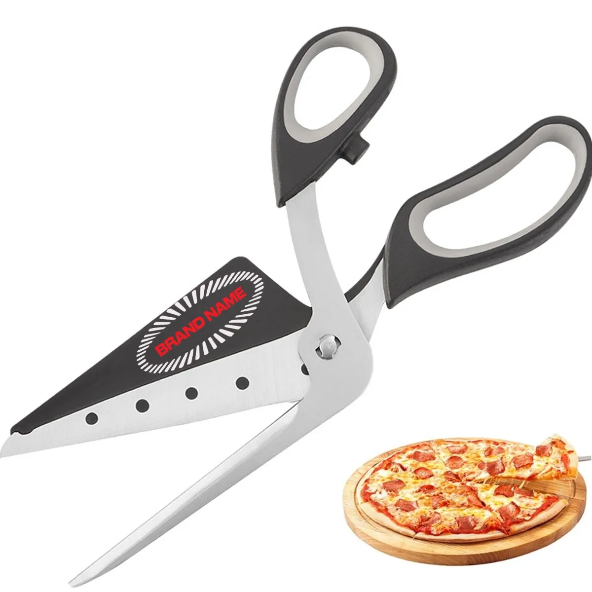 Stainless Steel Pizza Scissors Cutter 1