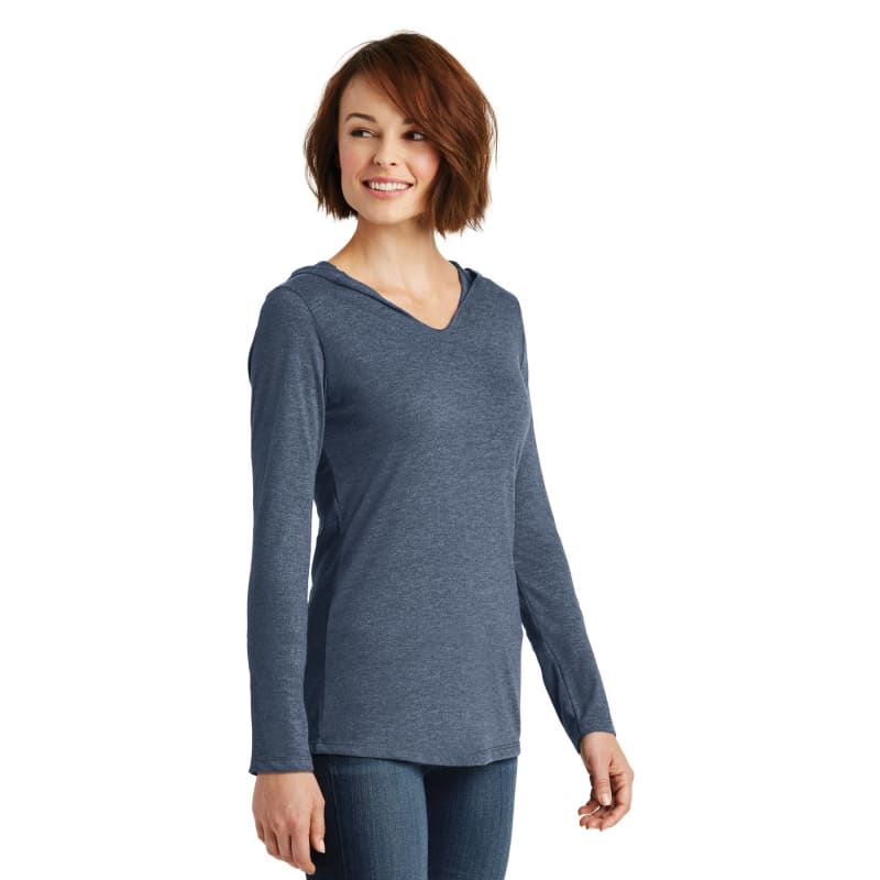 District Women's Perfect Tri Long Sleeve Hoodie. 18