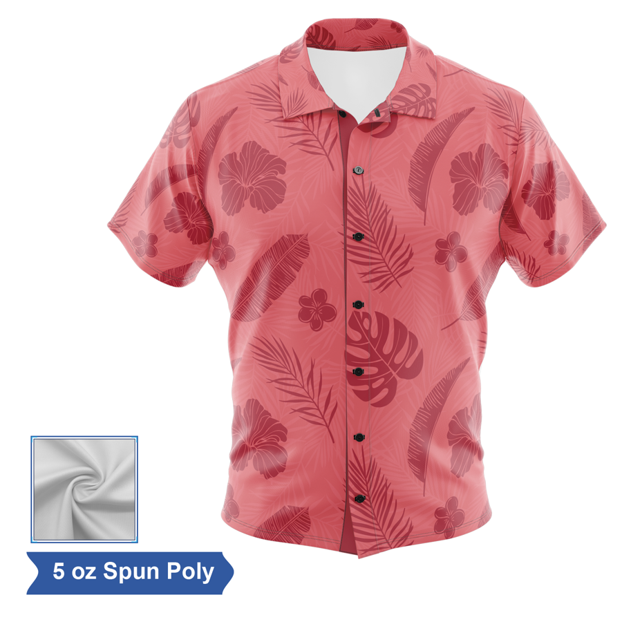 Sublimation Spun Polyester (Cotton Touch) Camp Shirt - Men, 3