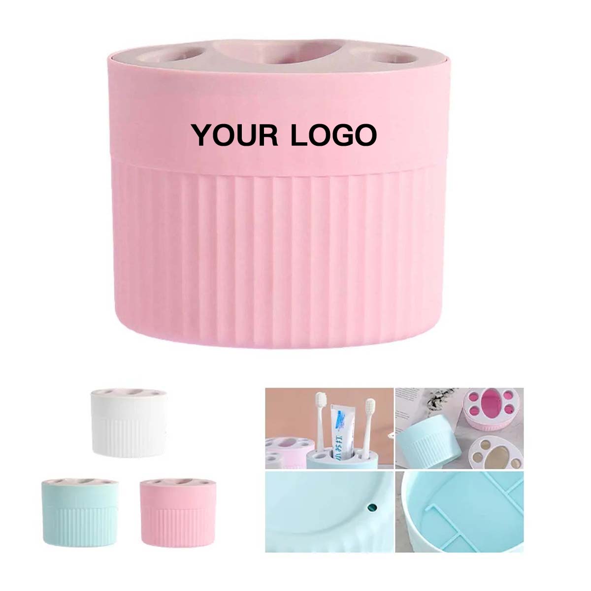 Plastic Toothbrush Storage Stand 1