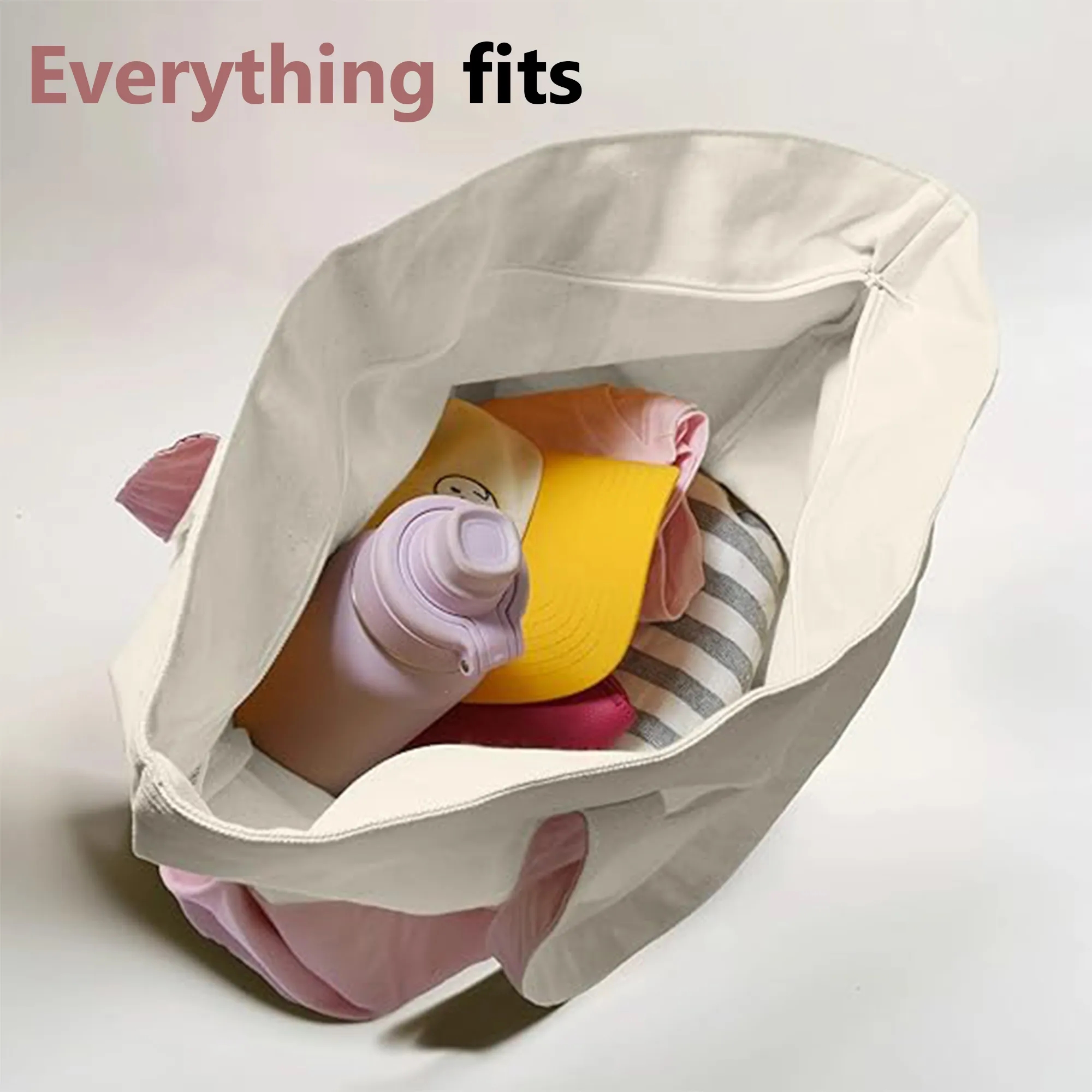 Spacious Large Capacity Canvas Bag 6