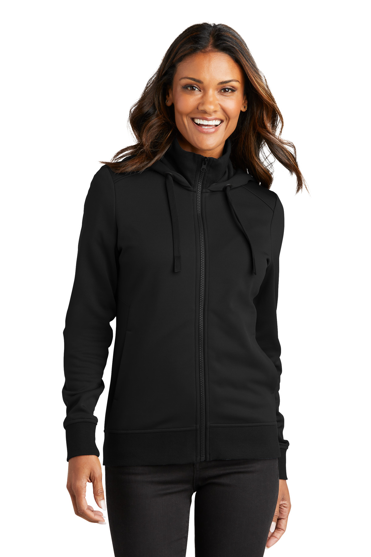Port Authority Women's Smooth Fleece Hooded Jacket L814 14