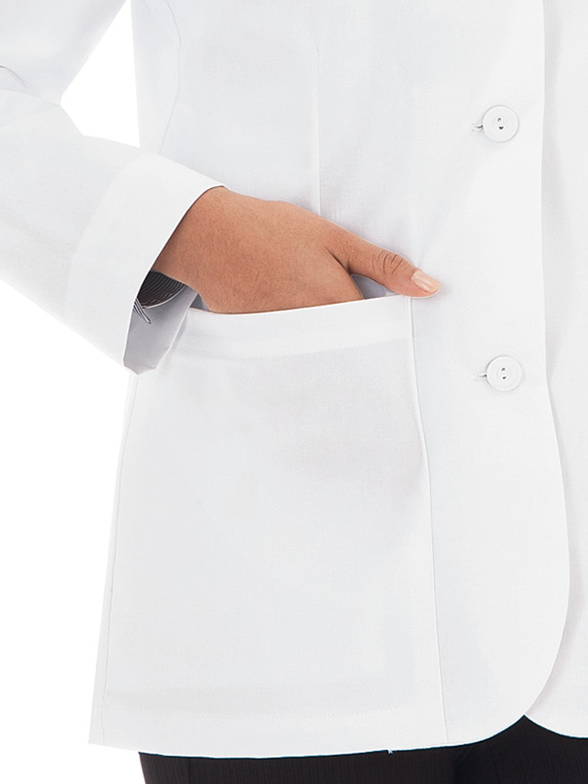 Meta Labwear - Women's Seven-Pocket 28" Consultation Lab Coat 2