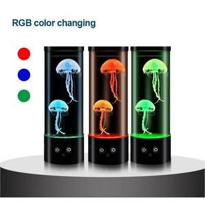 LED Atmosphere Light Lamp Aquarium Jellyfish Lava Lamp LED Atmosphere Light Lamp Aquarium Jellyfis 3
