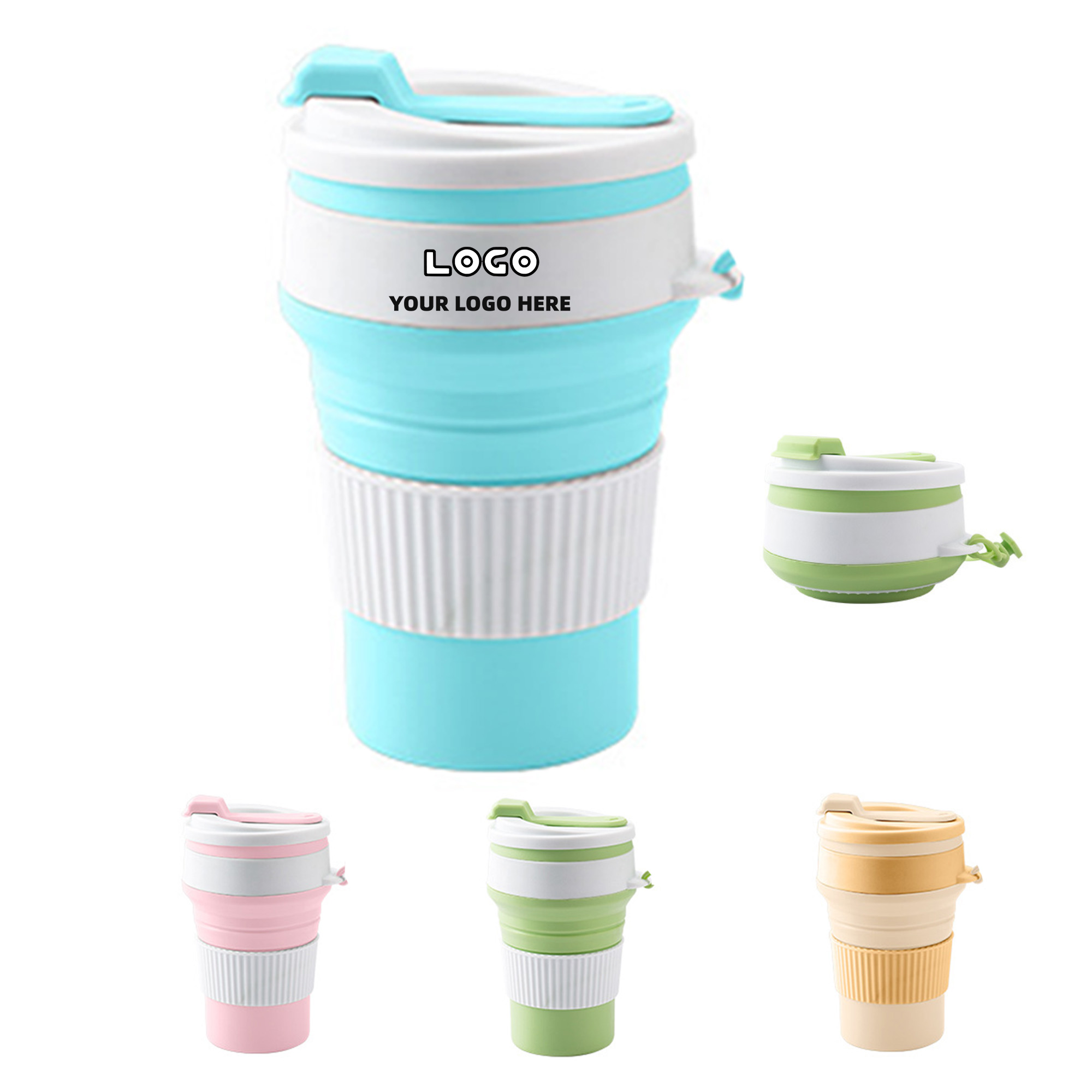 Custom Eco-Print Collapsible Hydration Bottle 1