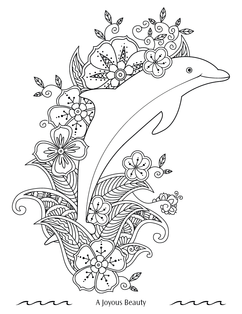 Good Value™ Oceans of Serenity Adult Coloring Book 4