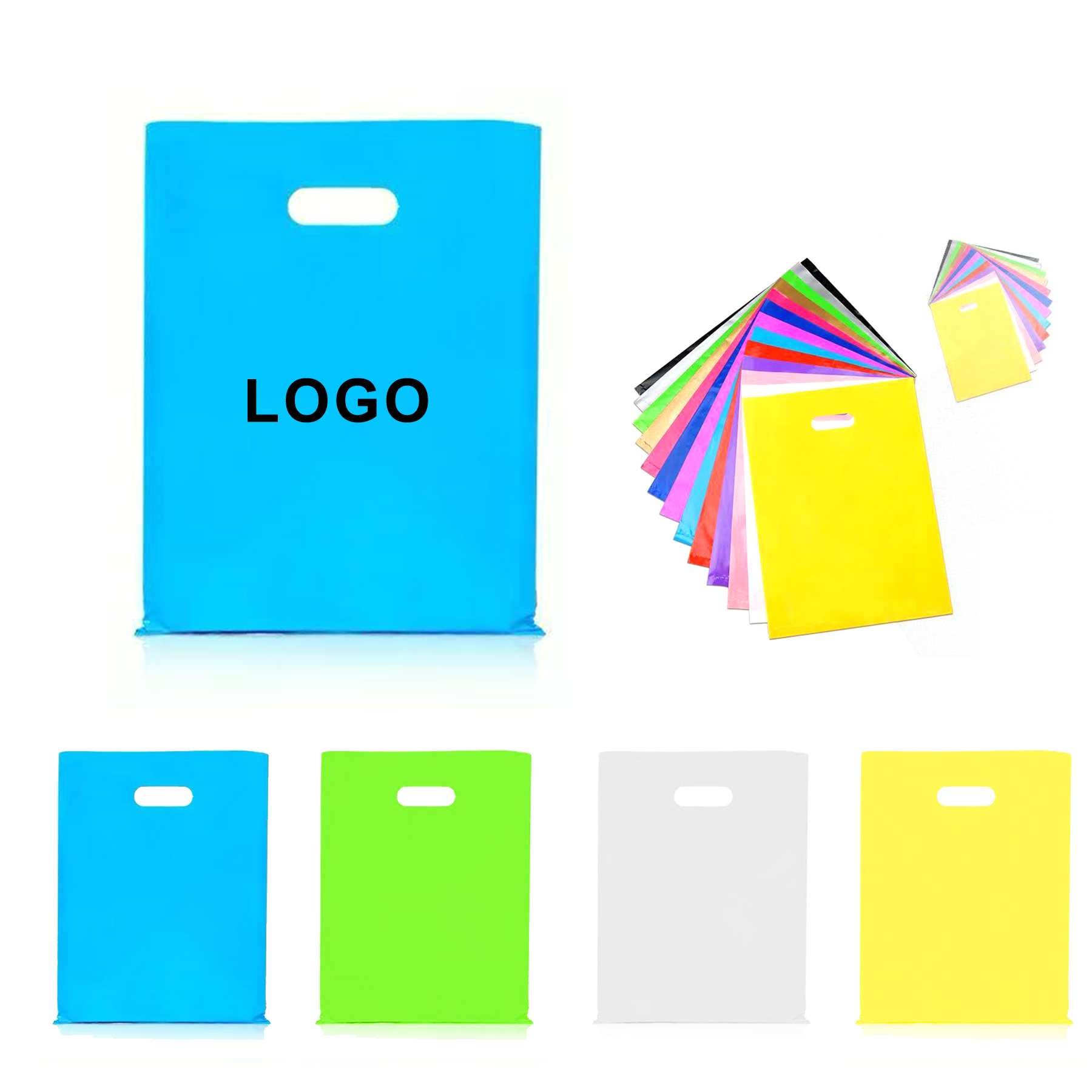 Die Cut PE Shopping Bags 2