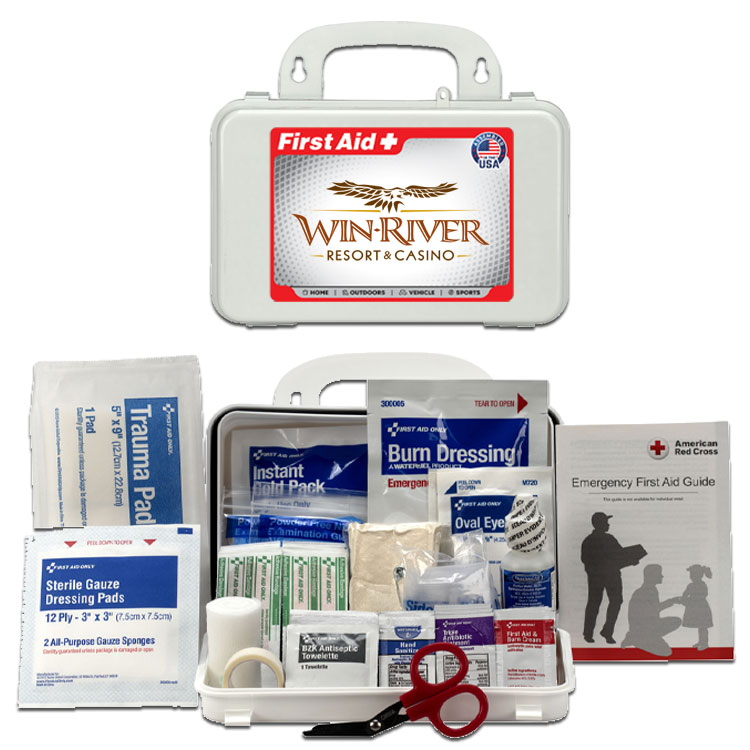 10 Person Bulk Plastic First Aid Kit, ANSI Compliant 4