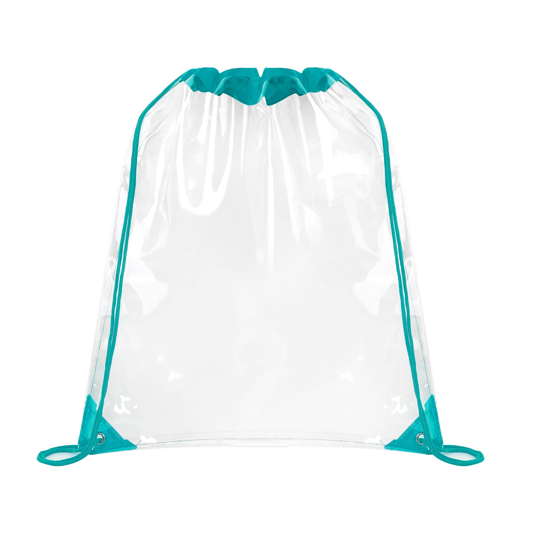 Large Clear Stadium Drawstring Backpack 18