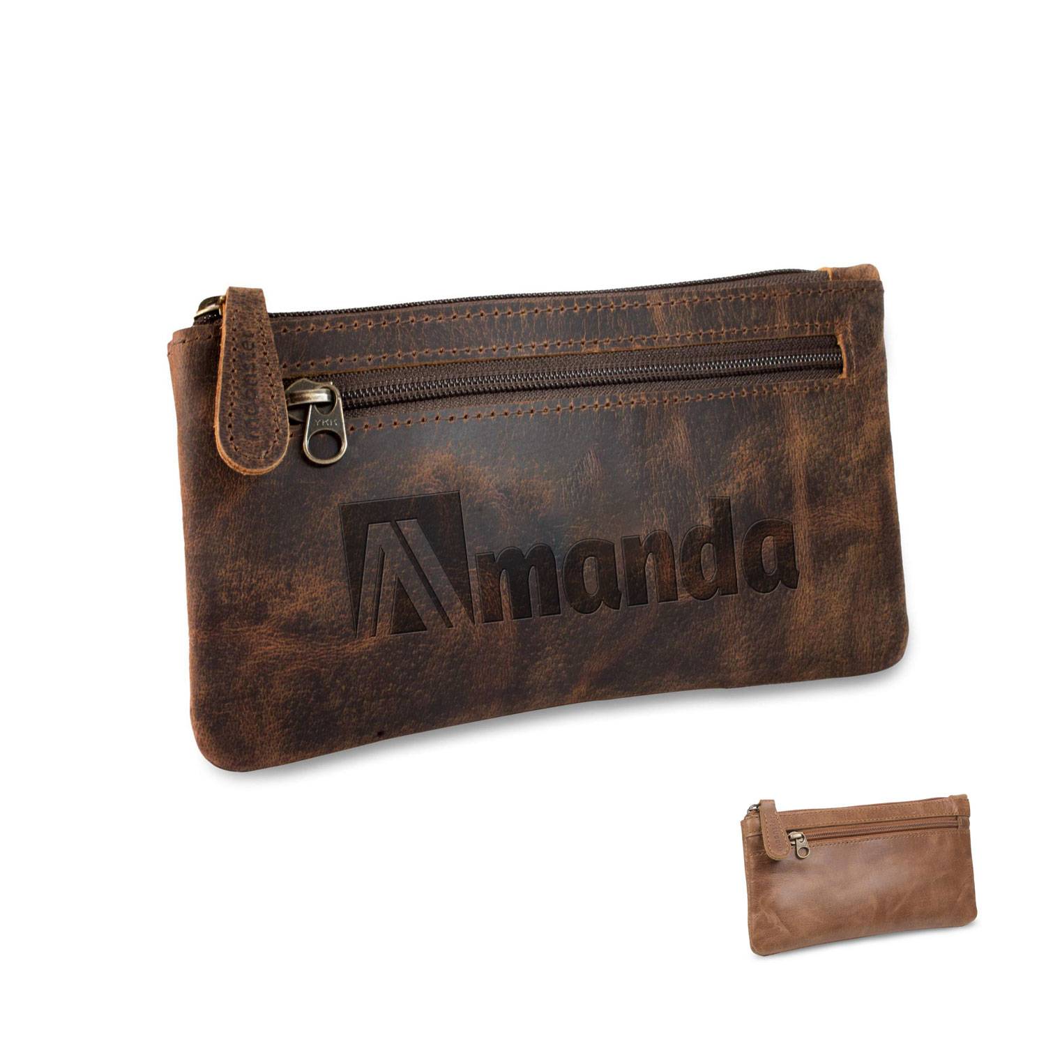 Leather Pencil Case Pouch 6