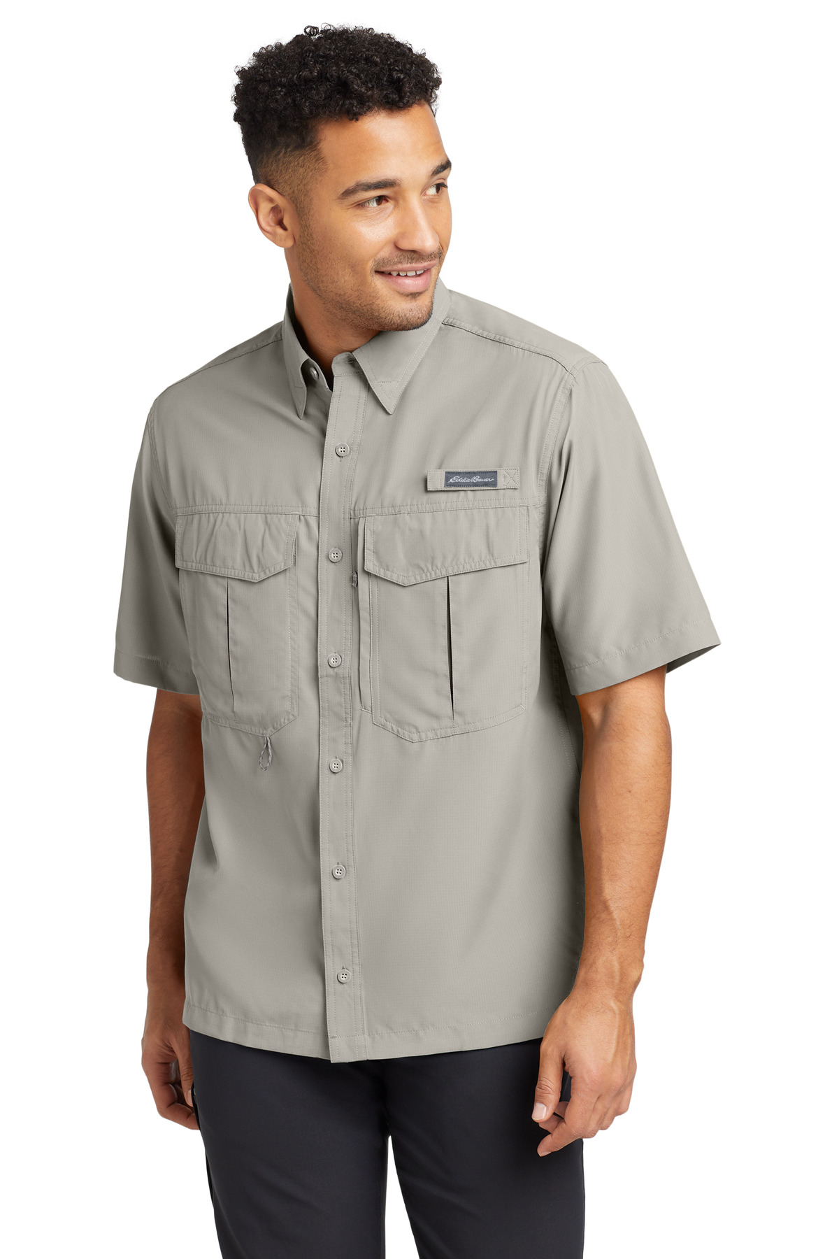 Eddie Bauer Short Sleeve Performance Fishing Shirt EB602 4