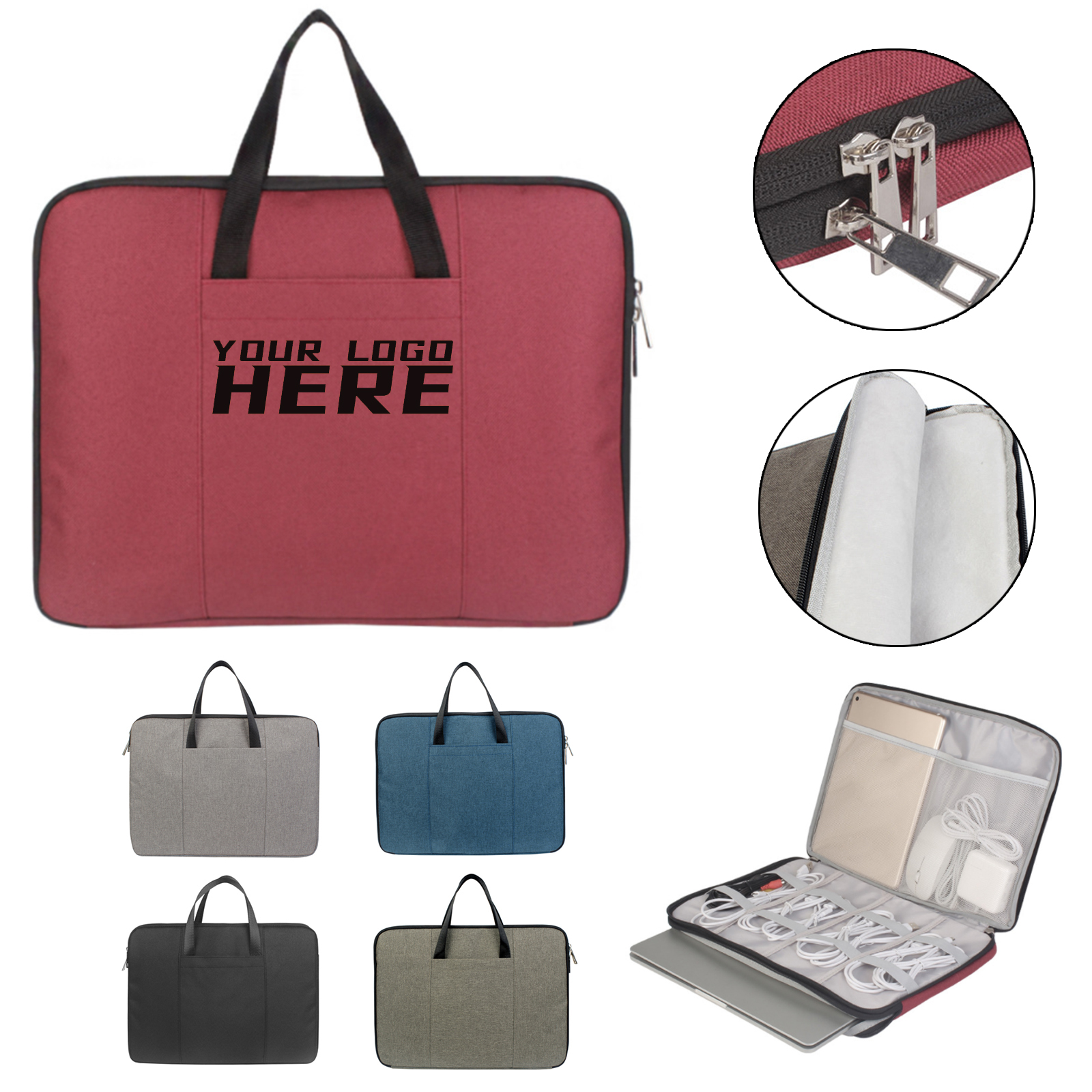 Unisex Handle Laptop Sleeve 2