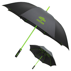 Parkside Auto-Open Umbrella with Contrasting Color Frame 18