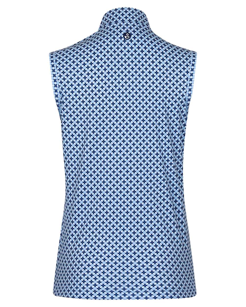 Women's Amber Quarter-Zip Sleeveless Polo - SW8100L 4