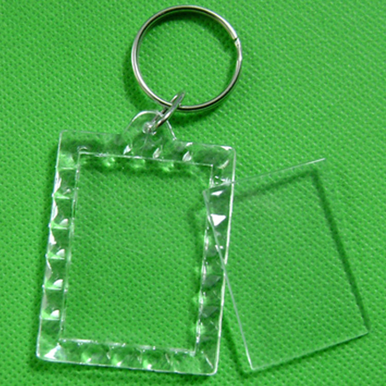 Clear Acrylic Plastic Keychain 2