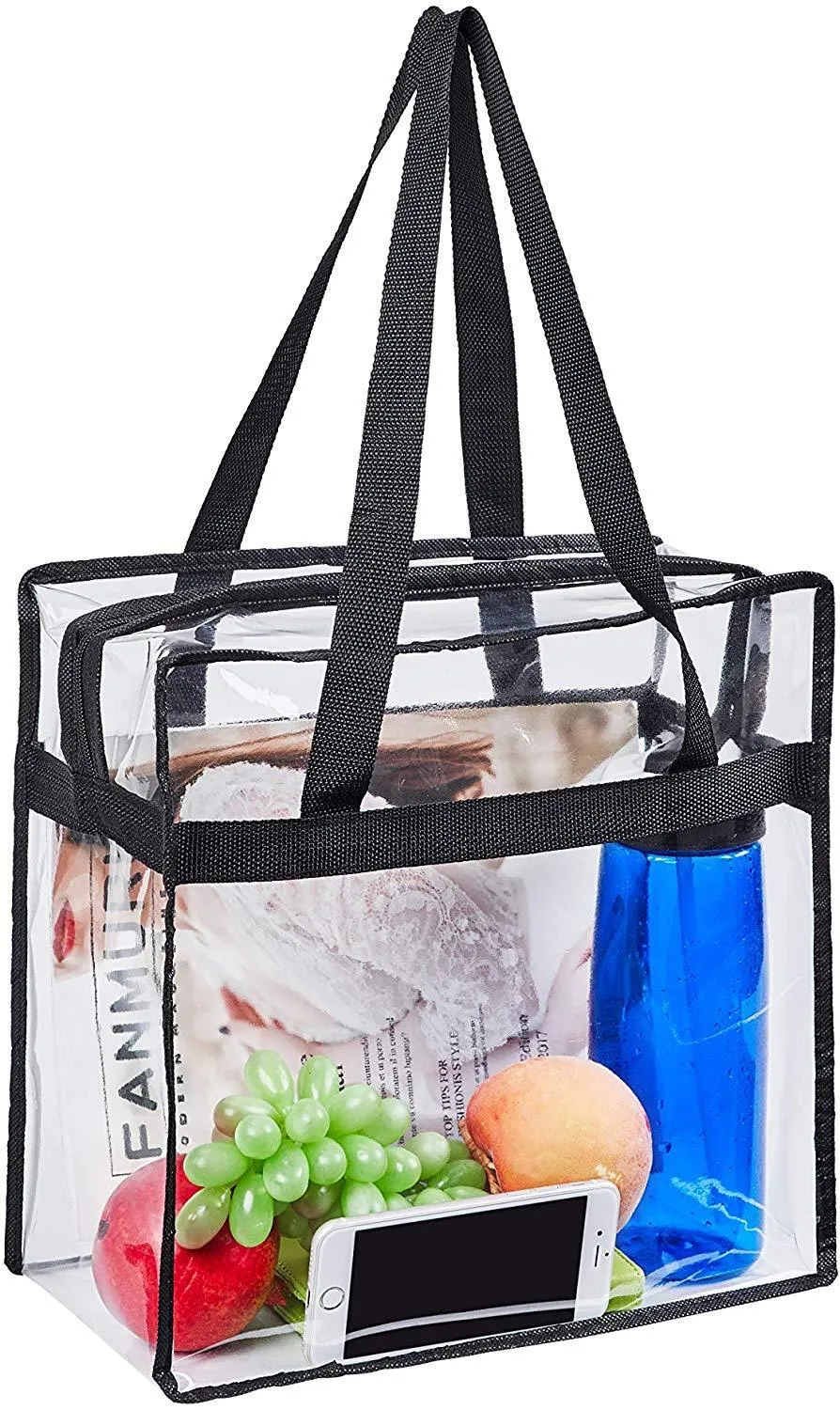 Clear PVC Tote Bag 1