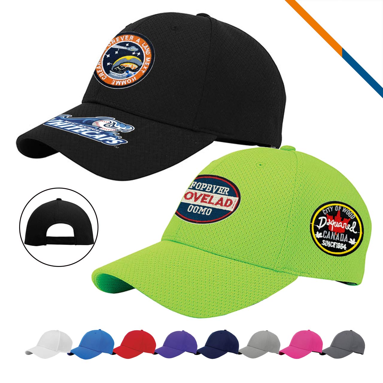 CoolAero Athletic Moisture Wicking Mesh Performance Cap 9