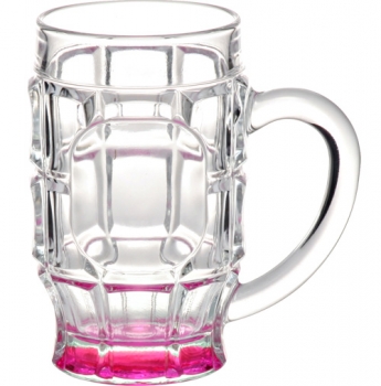 17.75 oz. Dimpled Glass Beer Mugs 20