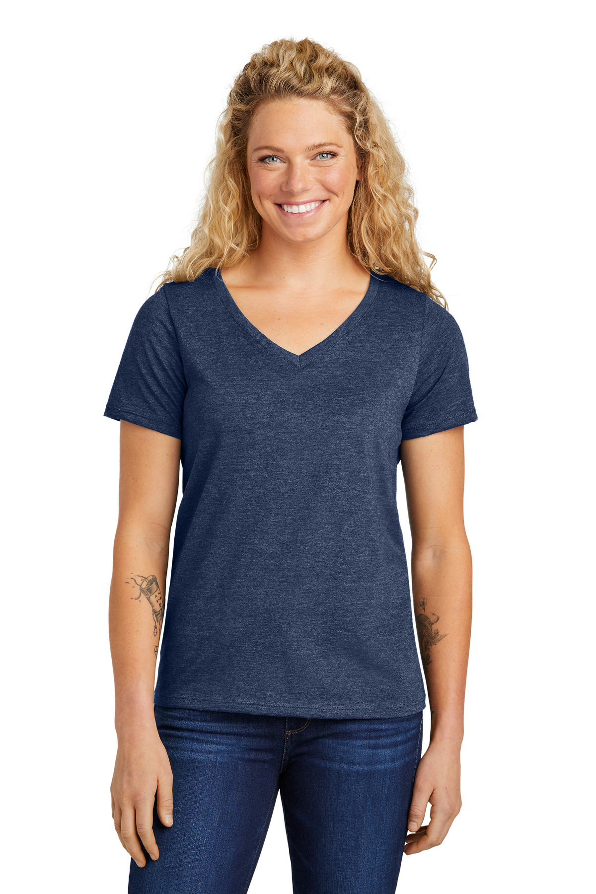 Volunteer Knitwear Women's Daily V-Neck Tee LVL45V 23