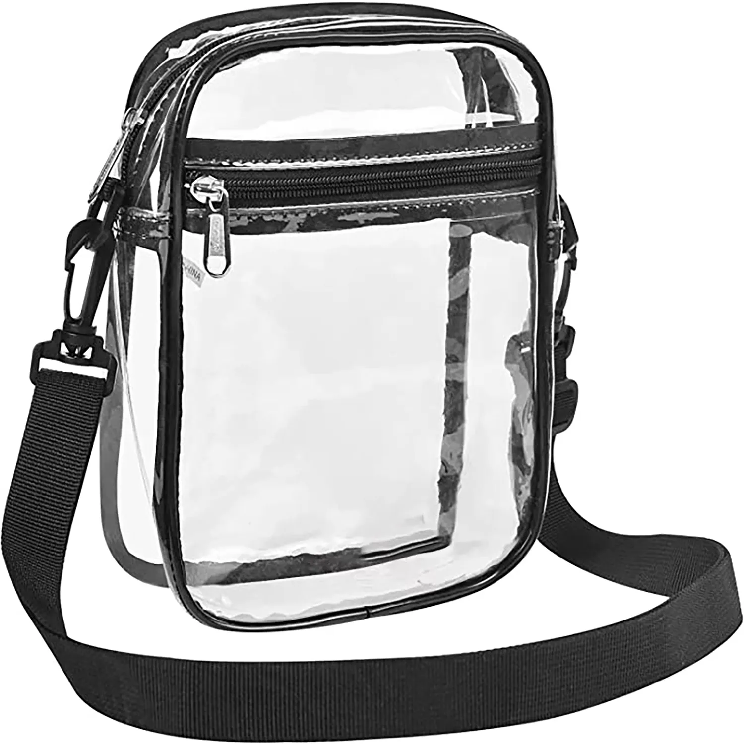 Diagonal PVC Transparent Bag 2