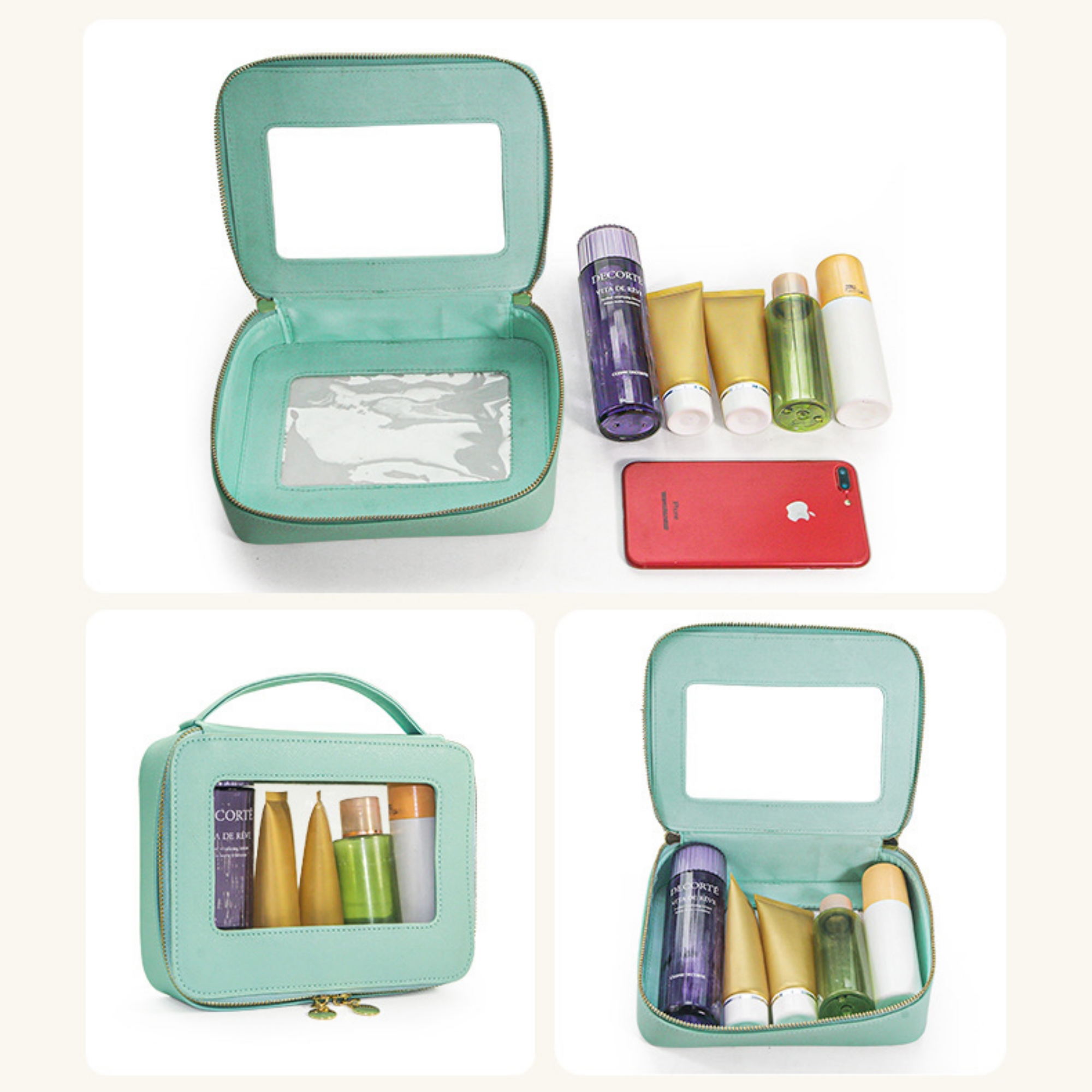 Transparent Toiletry Bag With Zipper 6