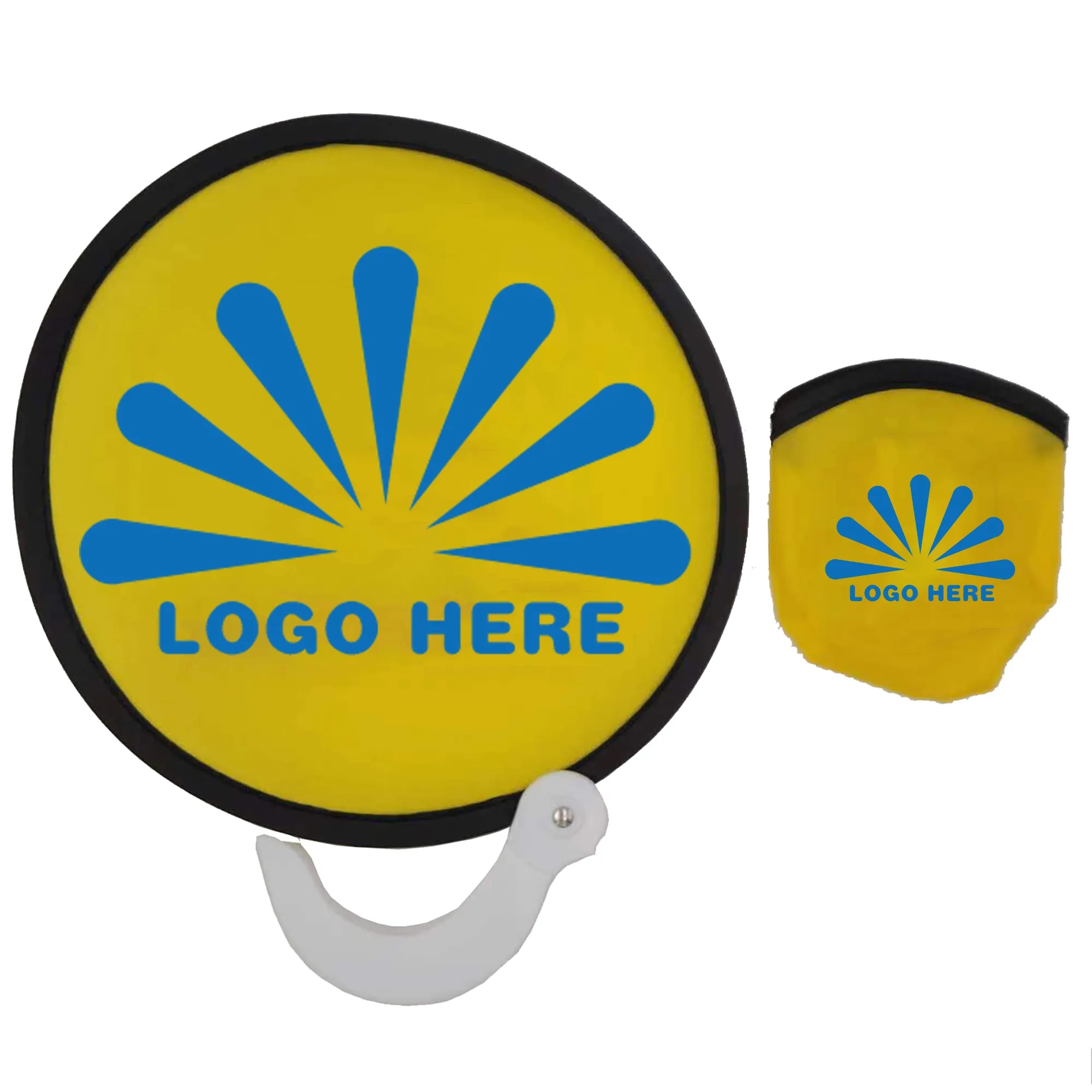 Foldable Flying Disc With Handle MOQ 100 PCS 4