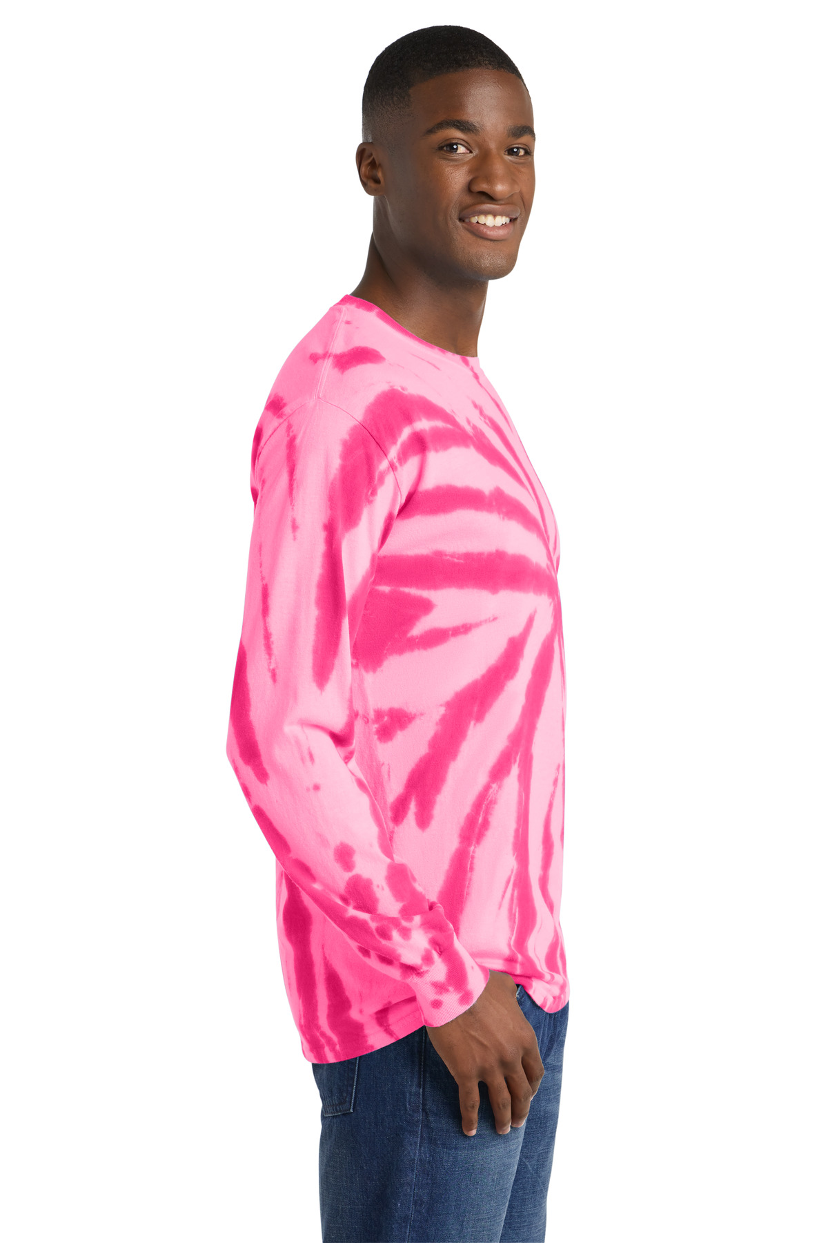 Port & Co Tie-Dye Long Sleeve Tee. PC147LS 20