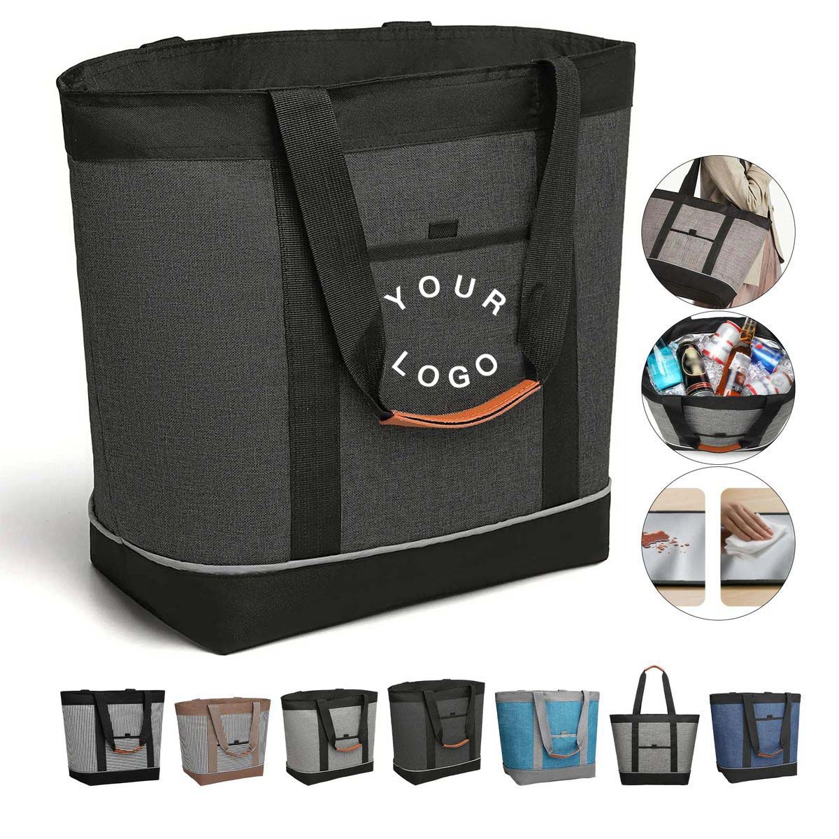 Large Capacity Insulated Cooler Bag for Travel 3