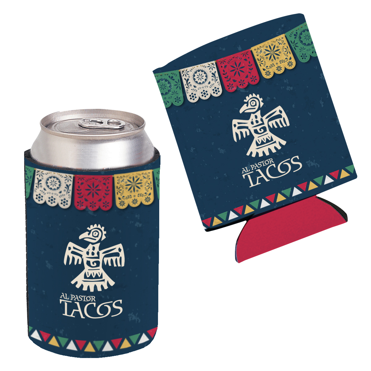Collapsible Can Cooler, custom koozie with logo imprint 4