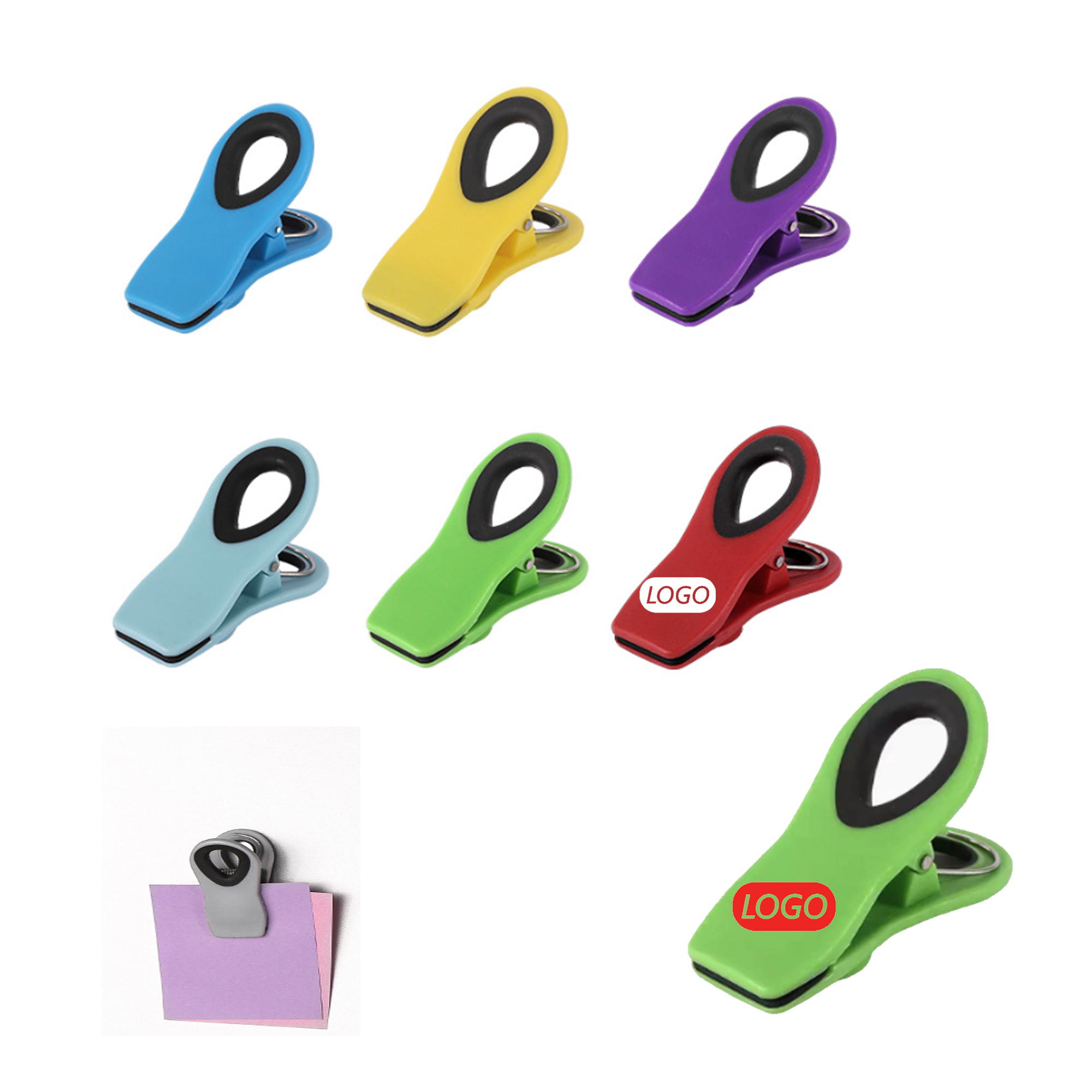 Customizable Bag Clips With Magnet 3