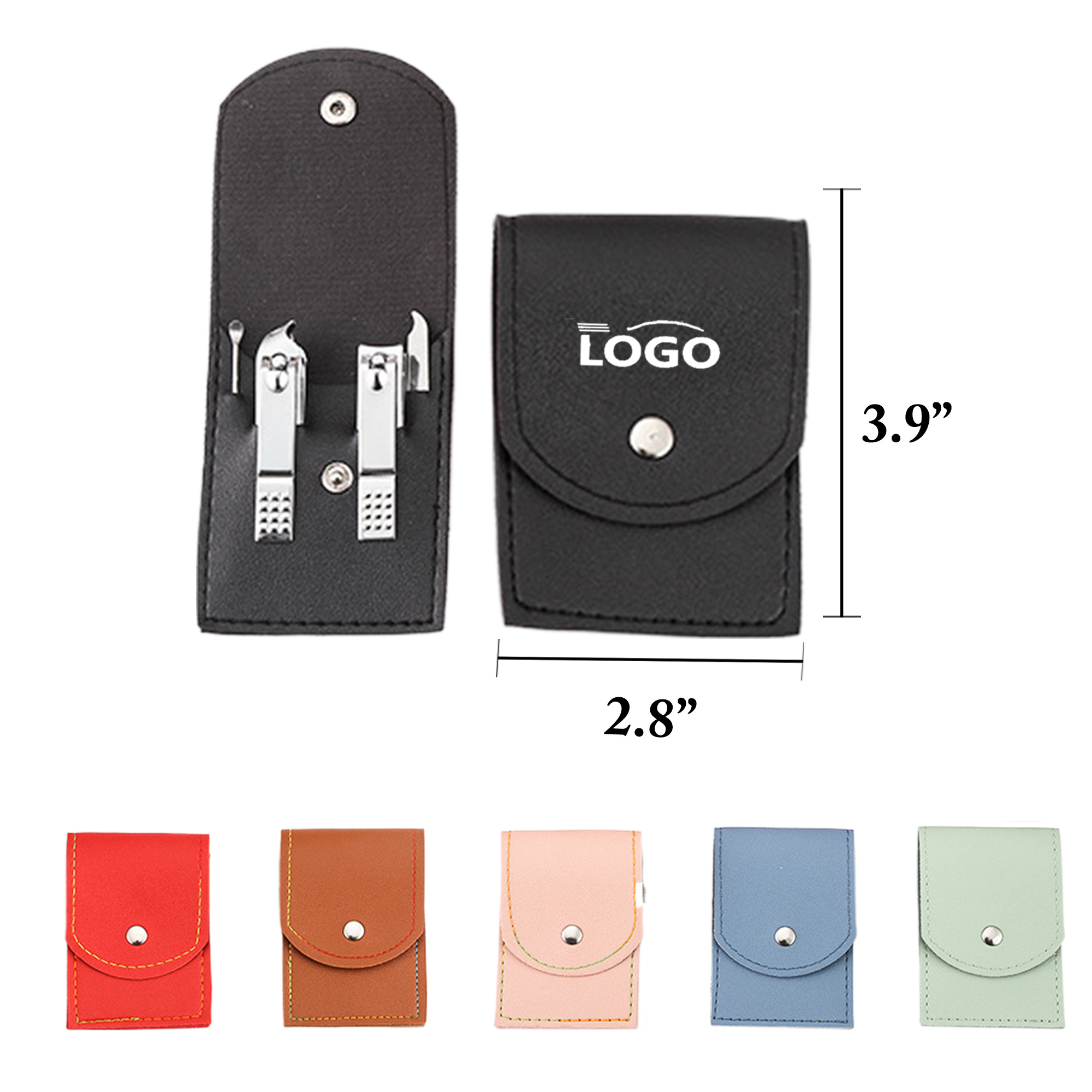 Portable Folding Nail Clipper Kit 2